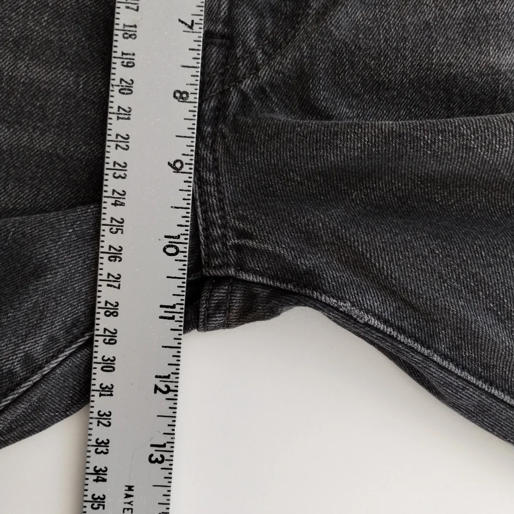 Levi's 501 Skinny Filiforme Jeans Gray Size 26 - Picture 10 of 13